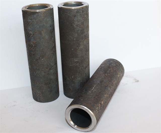 大连冷挤压钢筋套筒应该怎么样激光打标